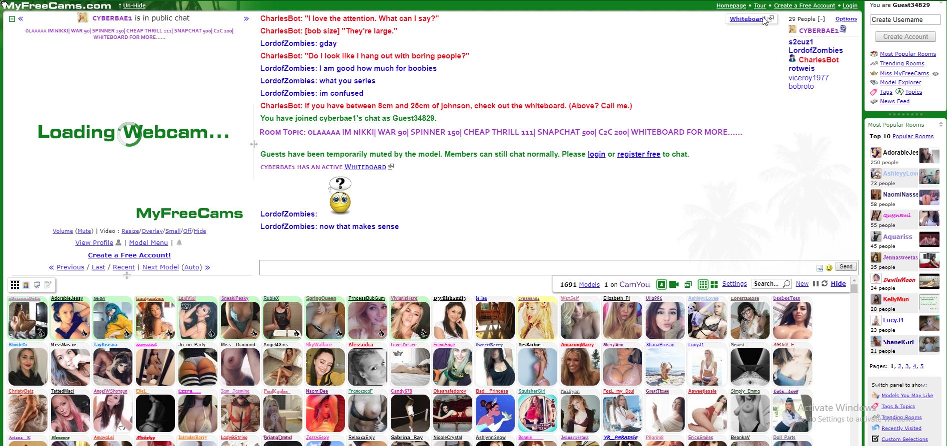 Websites Like Myfreecams