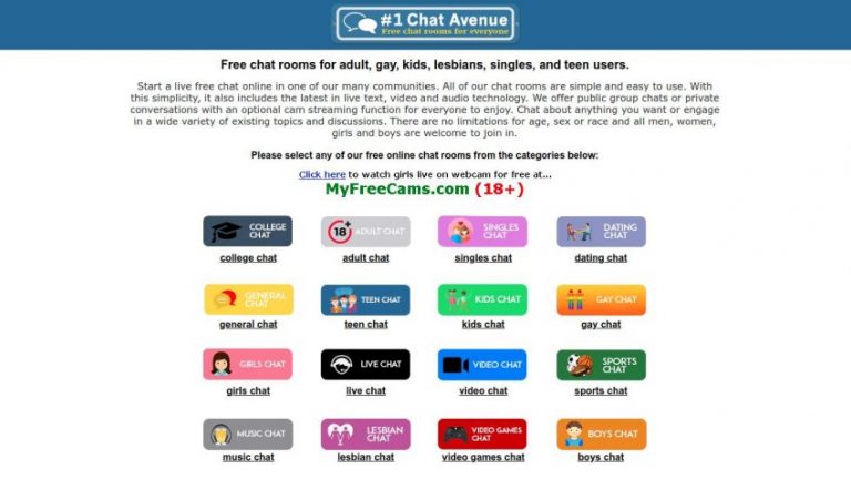 Chat Room Sites - Compare Top Sex Chat Sites